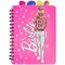 Inkology: 4 Tab Journal: Barbie - 160 Dot Pages, Fashion Themed Spiral Notebook, 4 Stylish Character Dividers, Writing-Notes-Dreams-Doodles, Kids 3+